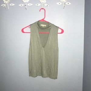 Green LA Hearts Top